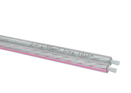 Oehlbach Silverline LS-Kabel 2x1,5mm² transparent
